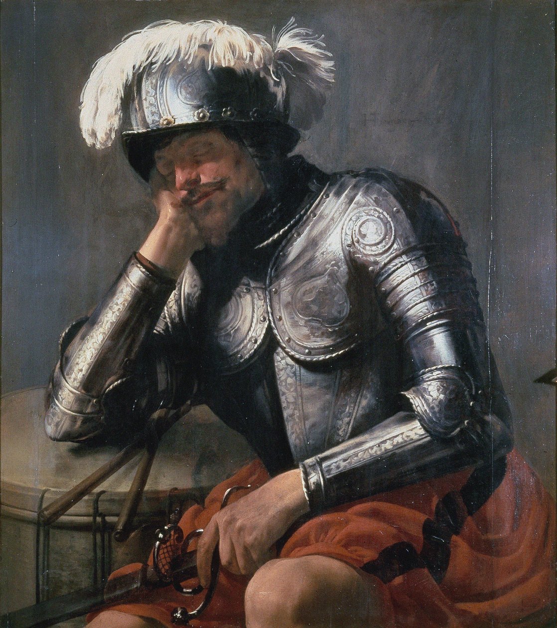 Mars Asleep alkotó: Hendrick ter Brugghen
