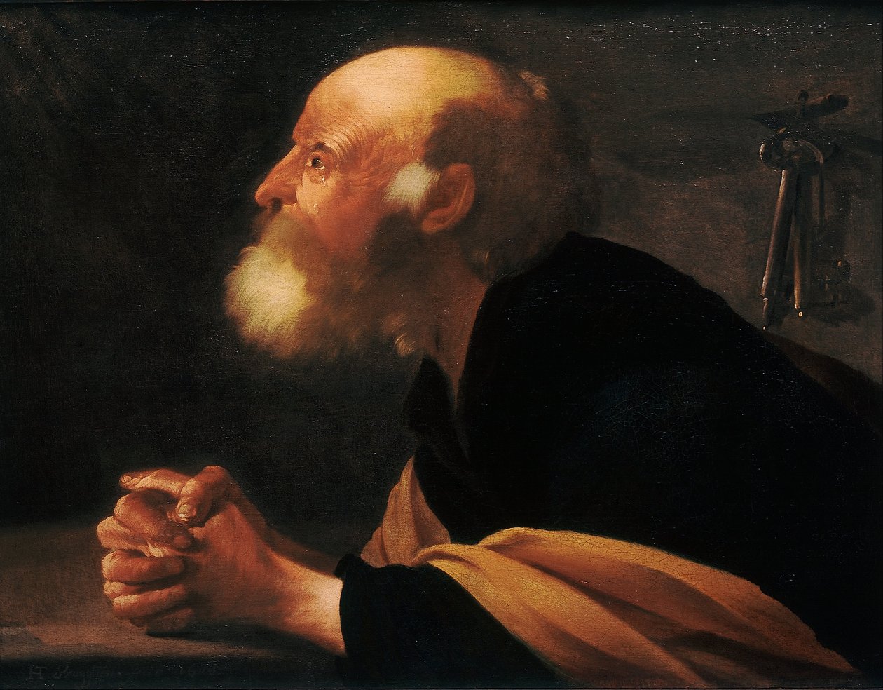 A bűnbánó Péter alkotó: Hendrick ter Brugghen