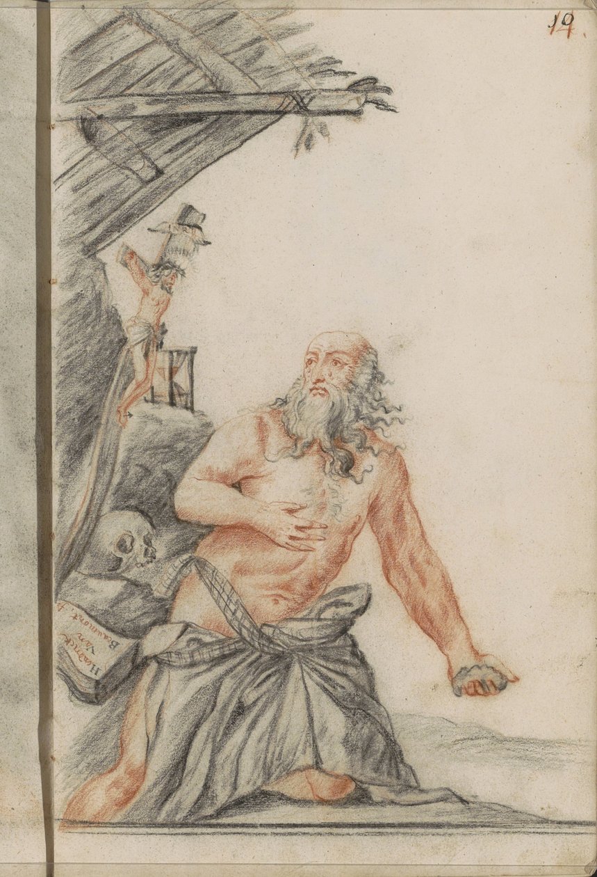 Bűnbánó Jeromos alkotó: Hendrick van Beaumont