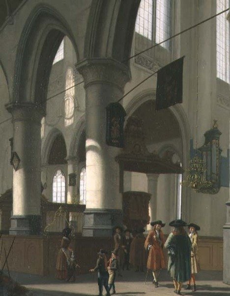 Egy templombelső alkotó: Hendrick van Streeck