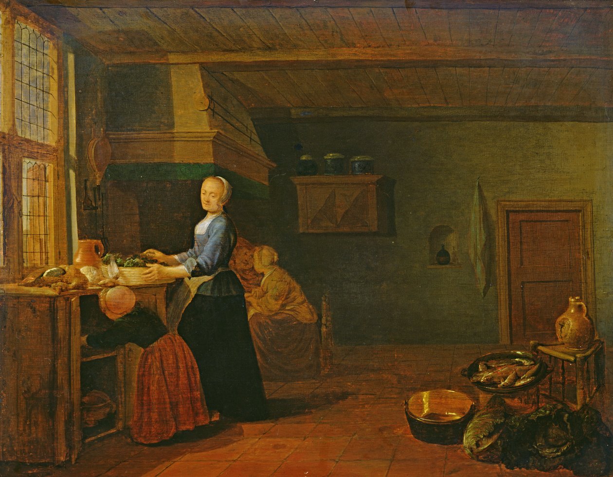Konyha belső alkotó: Hendrik Martensz Sorgh