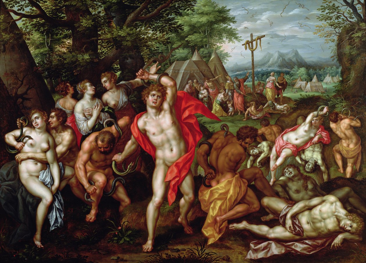 A pimasz kígyó alkotó: Hendrick de Clerck