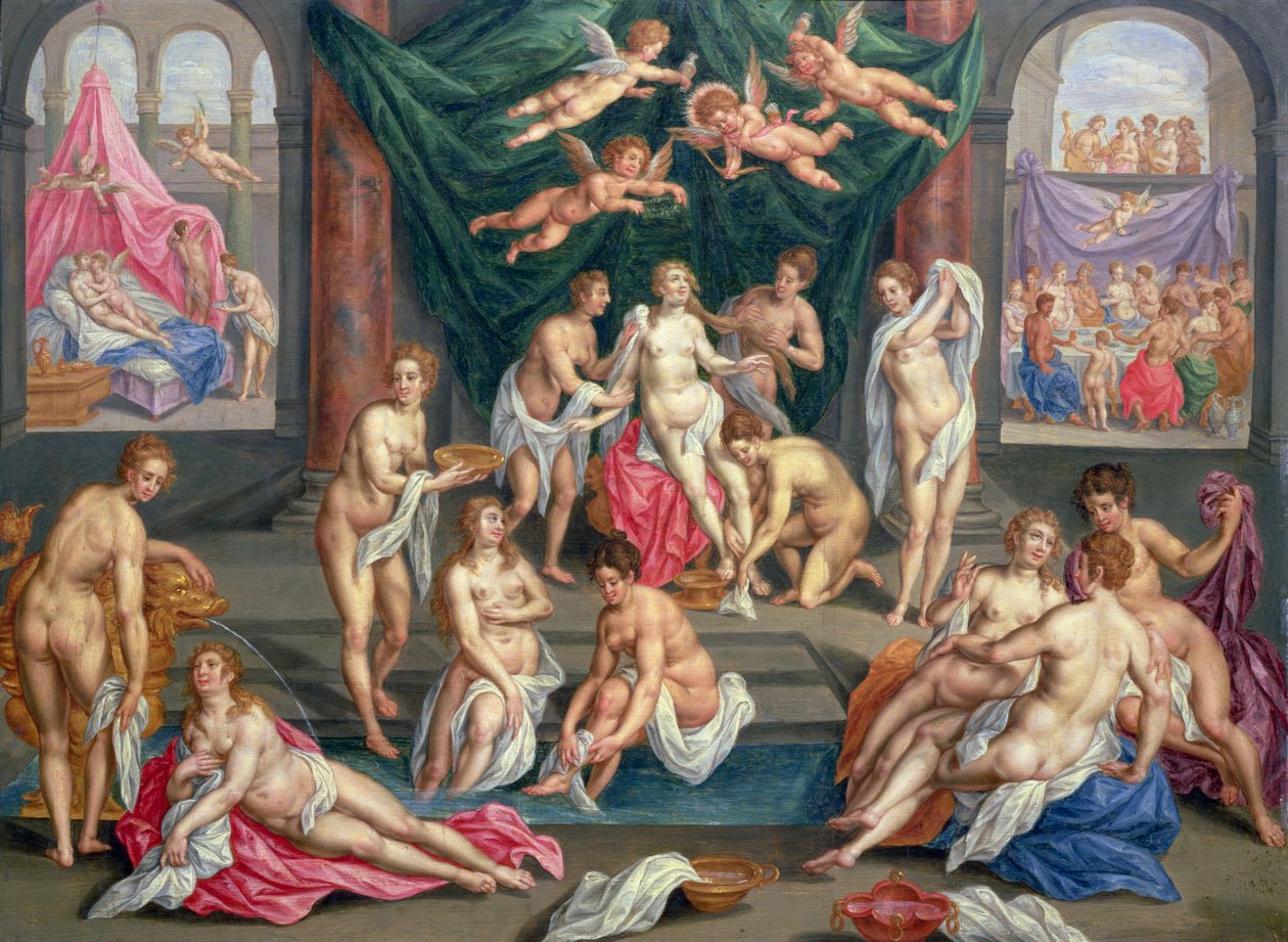 Ámor és psziché története alkotó: Hendrick de Clerck
