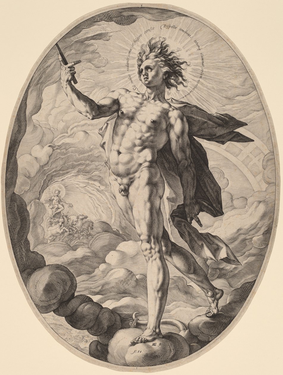 Apollo alkotó: Hendrik Goltzius