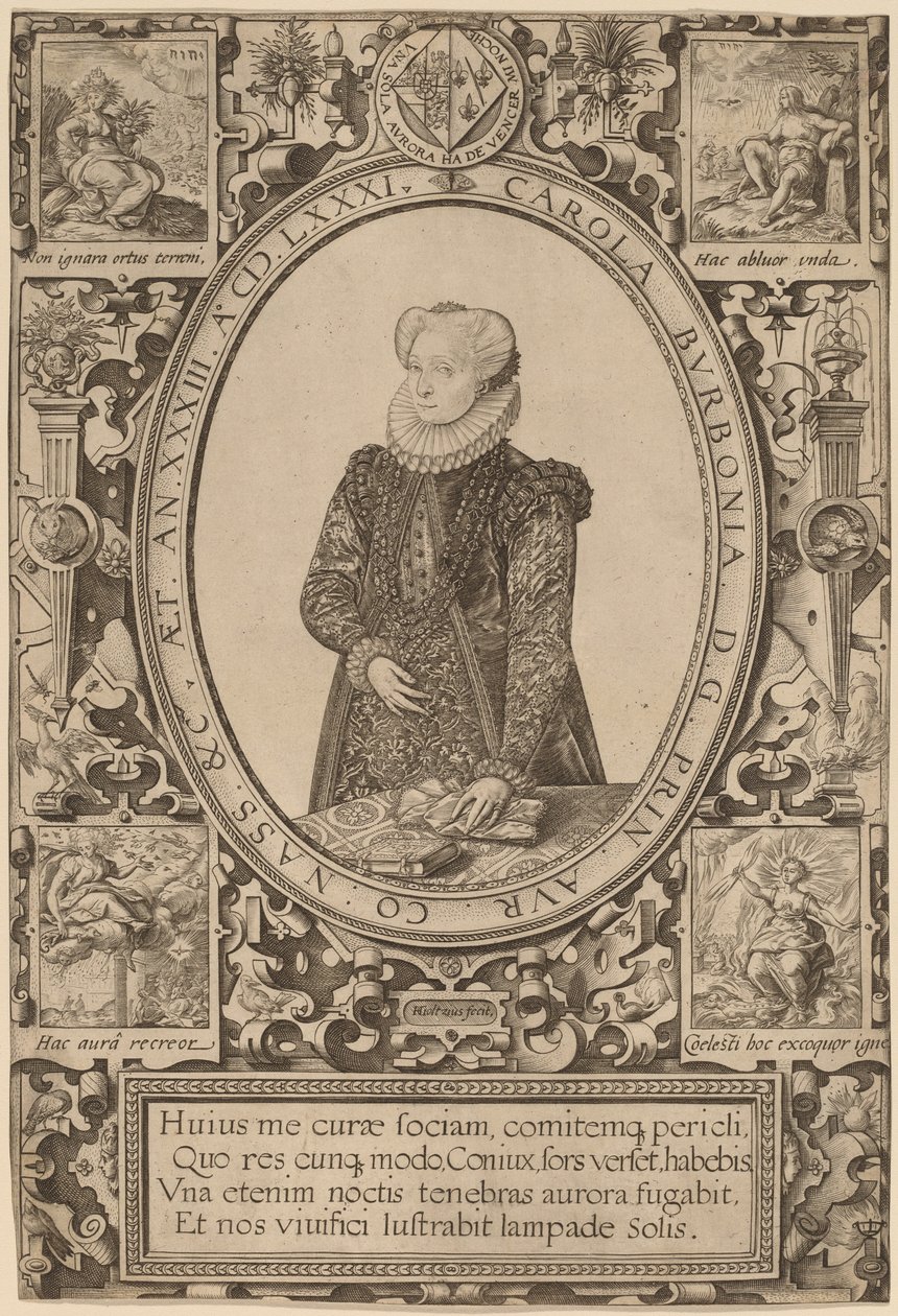 Bourbon Charlotte alkotó: Hendrik Goltzius