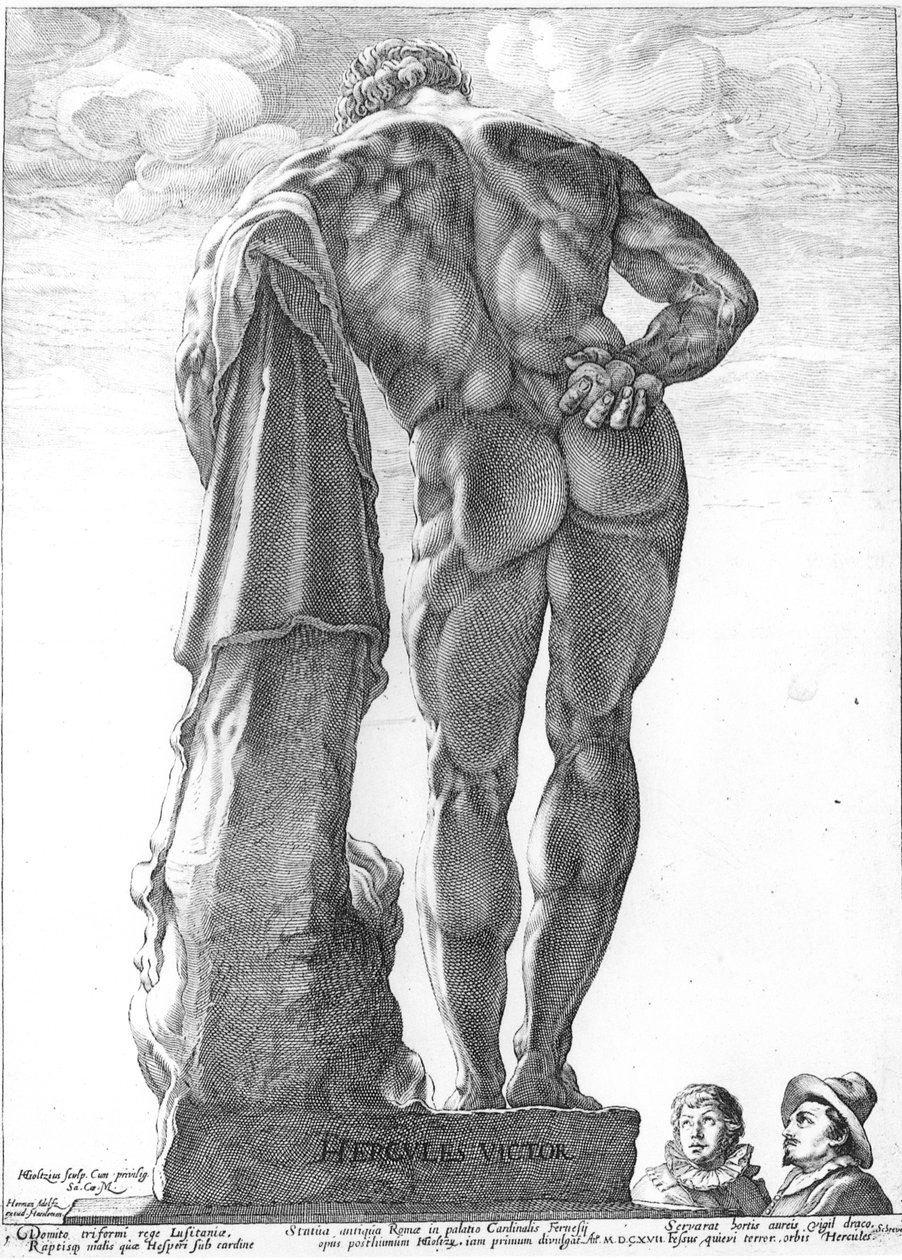 Farnese Hercules alkotó: Hendrik Goltzius