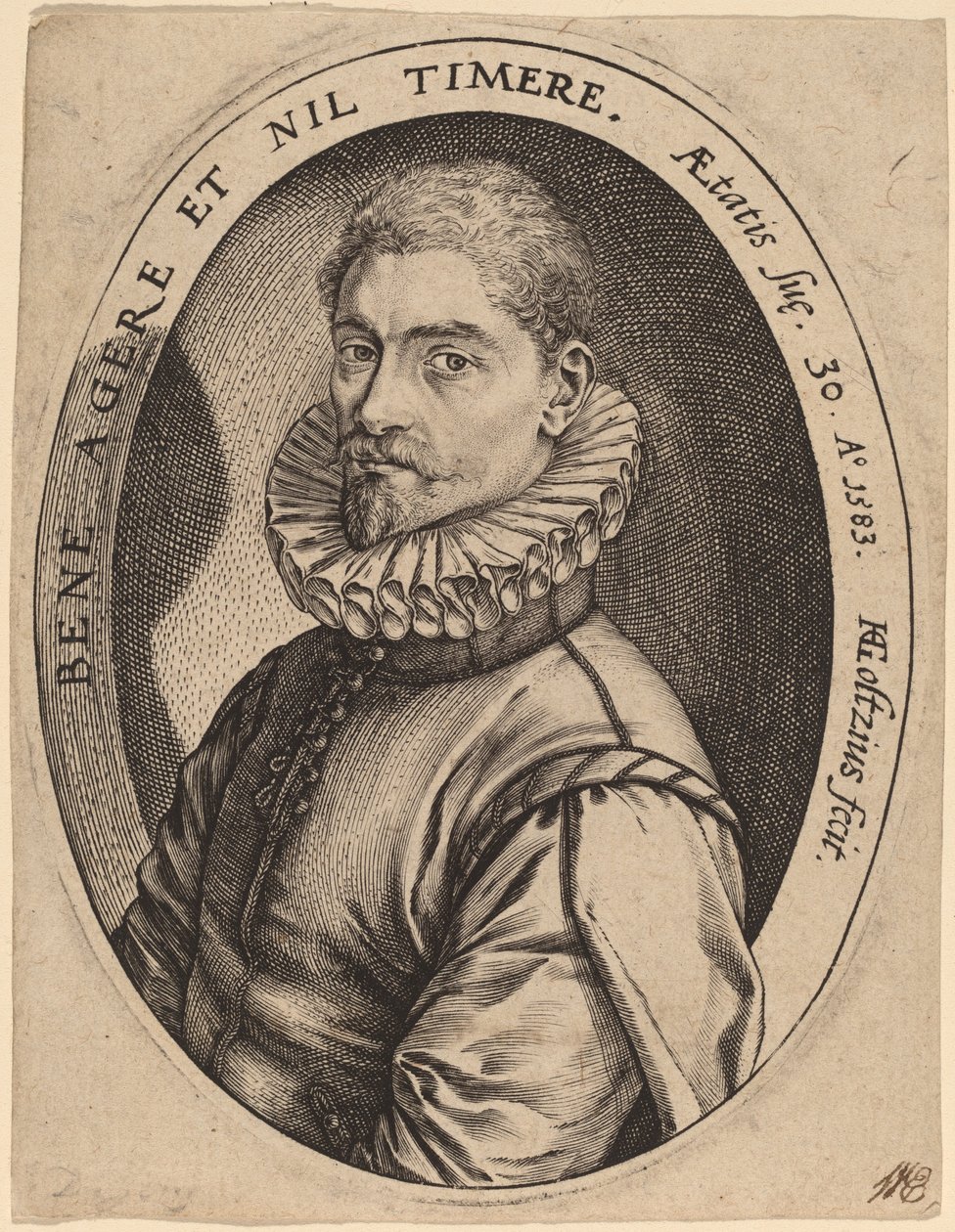 Hieronymus Scholiers alkotó: Hendrik Goltzius