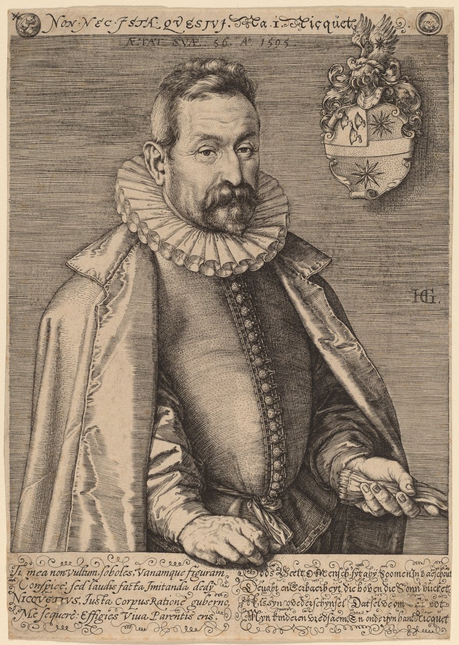 Jan Nicquet alkotó: Hendrik Goltzius