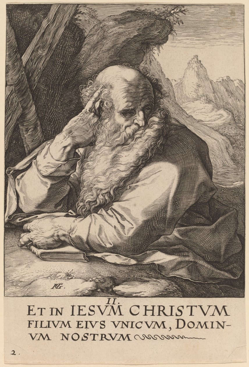Szent András alkotó: Hendrik Goltzius