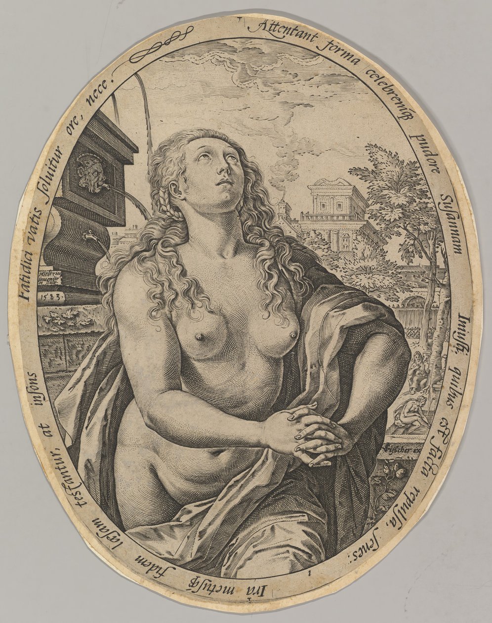 Susanna, 1583. alkotó: Hendrik Goltzius