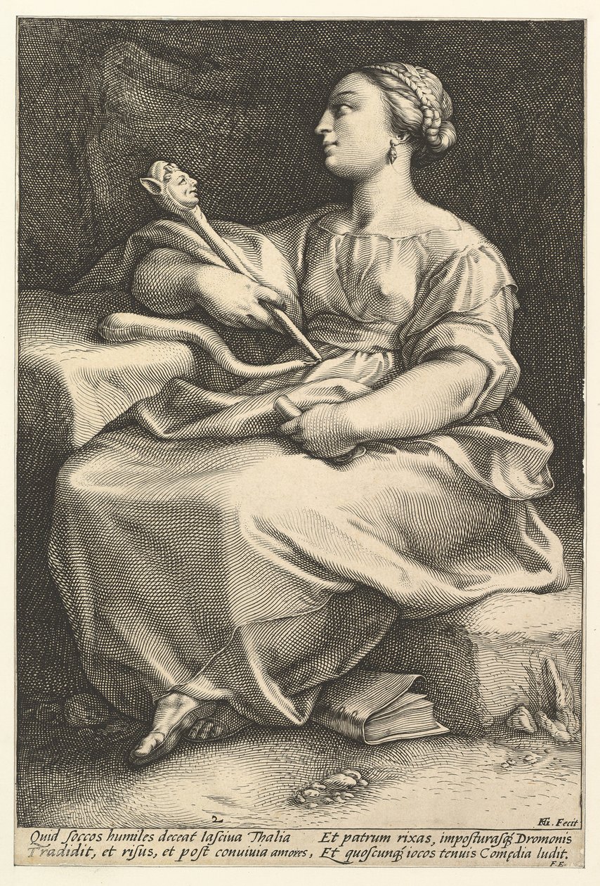 Thalia.n.d. alkotó: Hendrik Goltzius