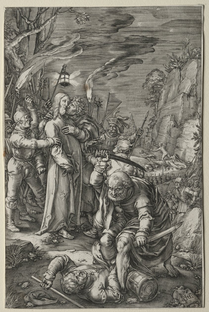 A szenvedély. alkotó: Hendrik Goltzius
