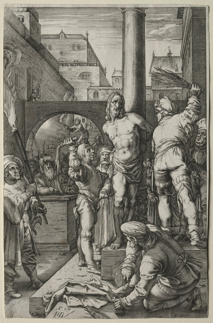 A szenvedély. alkotó: Hendrik Goltzius