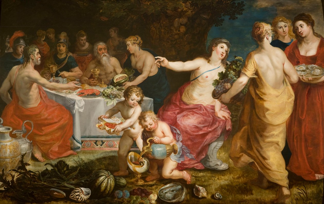Achelous ünnepe, 1610-1615. alkotó: Hendrik I Balen van