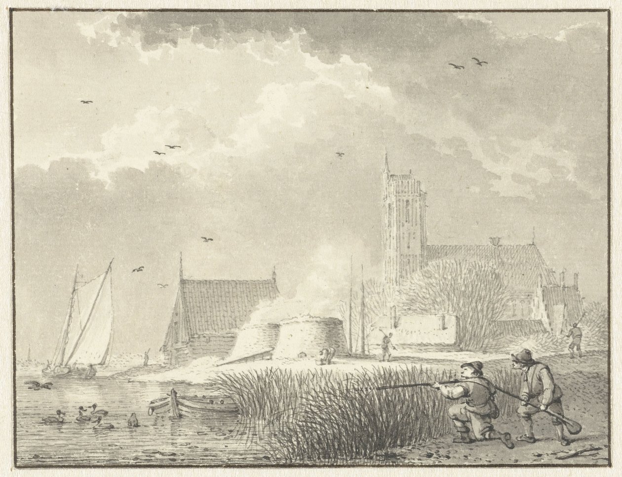 kacsavadászat alkotó: Hendrik Meijer
