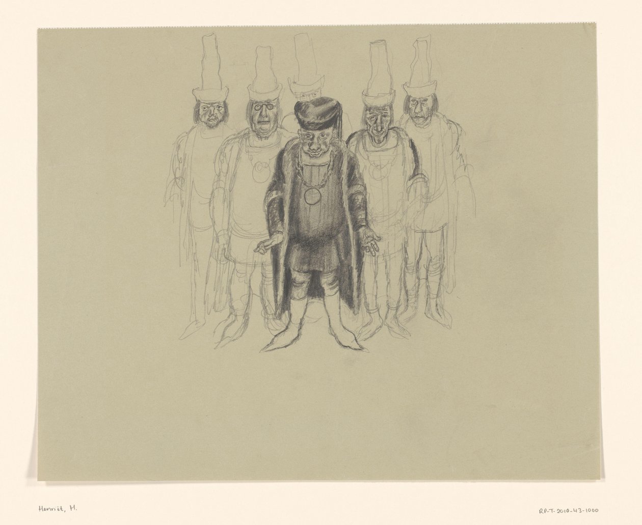 Vezetett csoport alkotó: Henk Henriët