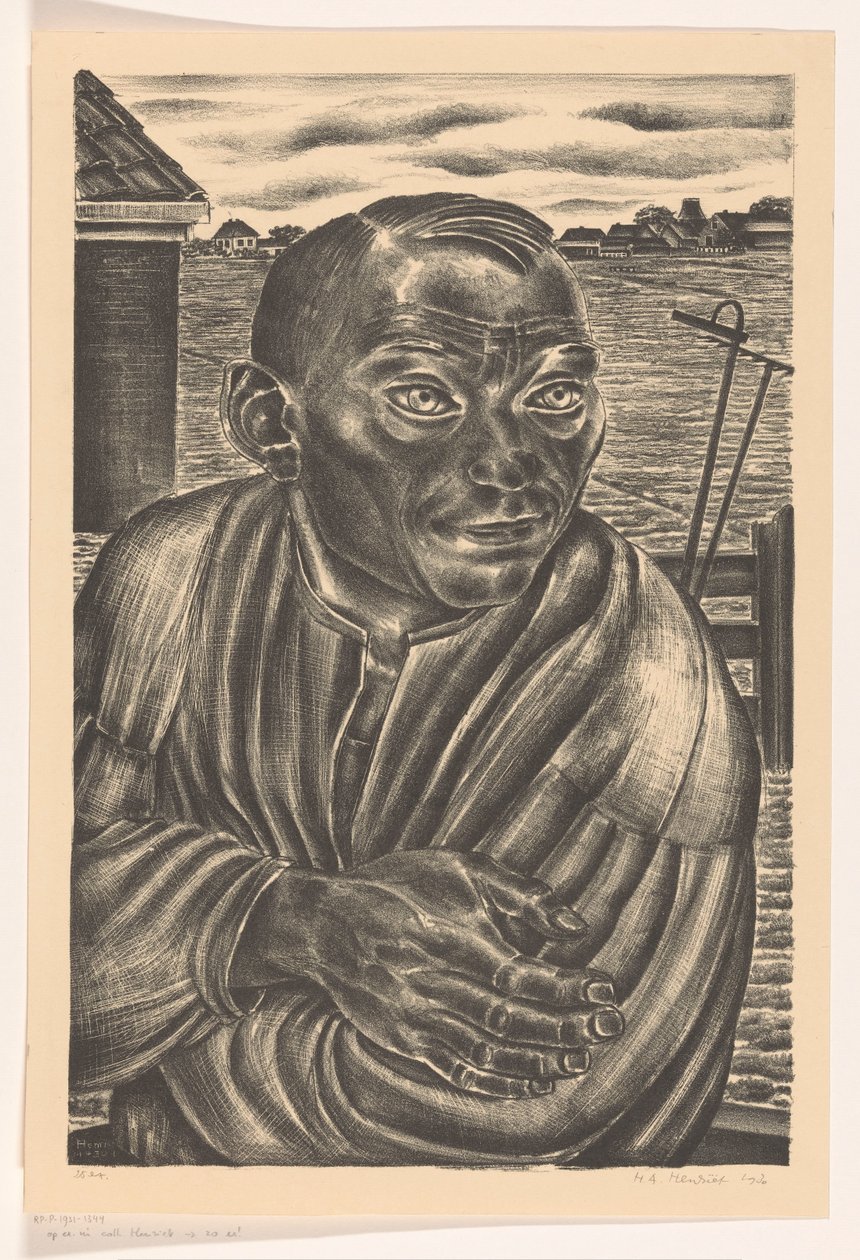 Gazda tájban alkotó: Henk Henriët