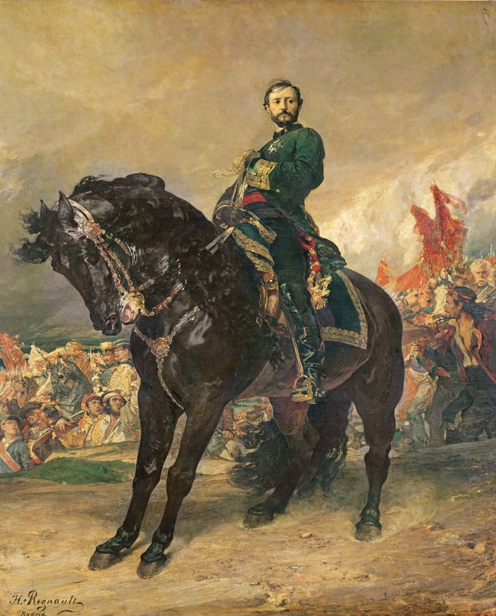Juan Prim y Prats (1814-70) 1868. október 8., 1869 alkotó: Henri Alexandre Georges Regnault
