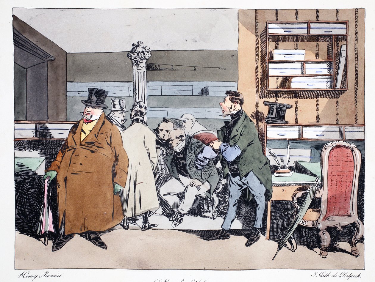 Illusztráció Henri Monnier 