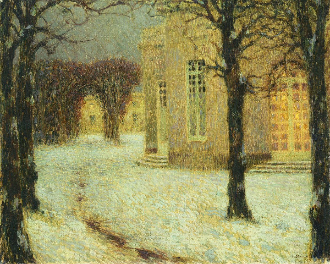 A versailles-i pavilon, 1912 alkotó: Henri Eugene Augustin Le Sidaner