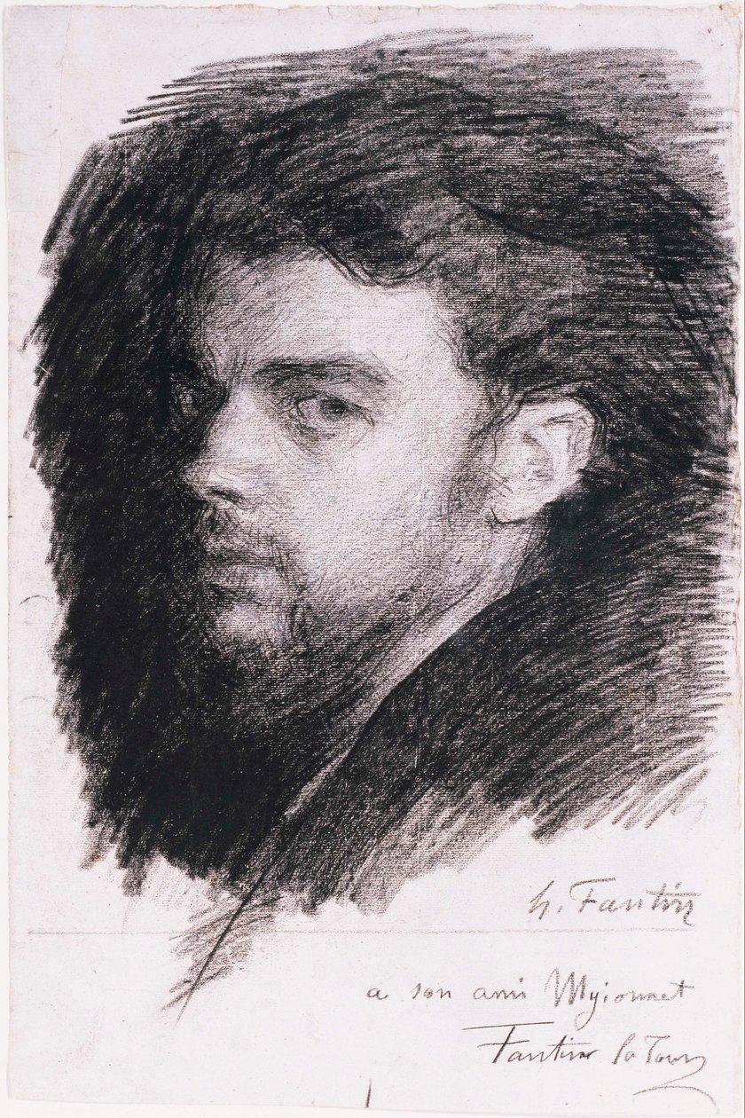 Önarckép alkotó: Ignace Henri Jean Fantin Latour