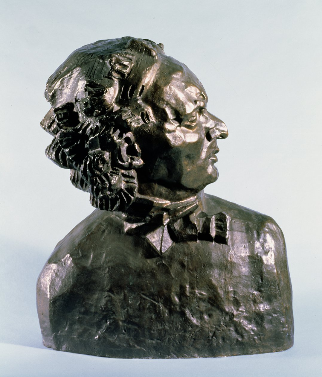 Alfred Wolmark (1877-1961) 1913 (bronz) alkotó: Henri Gaudier Brzeska