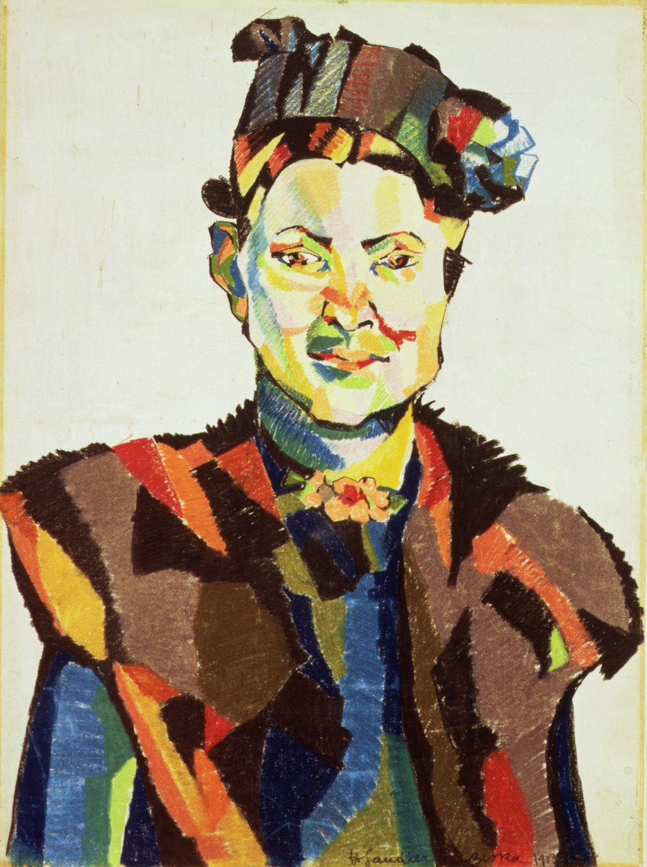 Sophie, 1913 (pasztell a táblán) alkotó: Henri Gaudier Brzeska