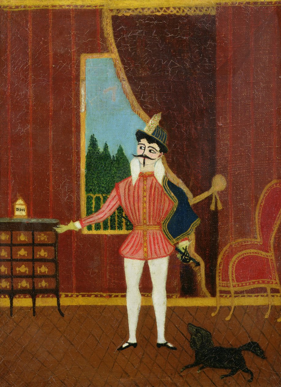A kis lovag (Don Juan) 1880 körül alkotó: Henri Rousseau