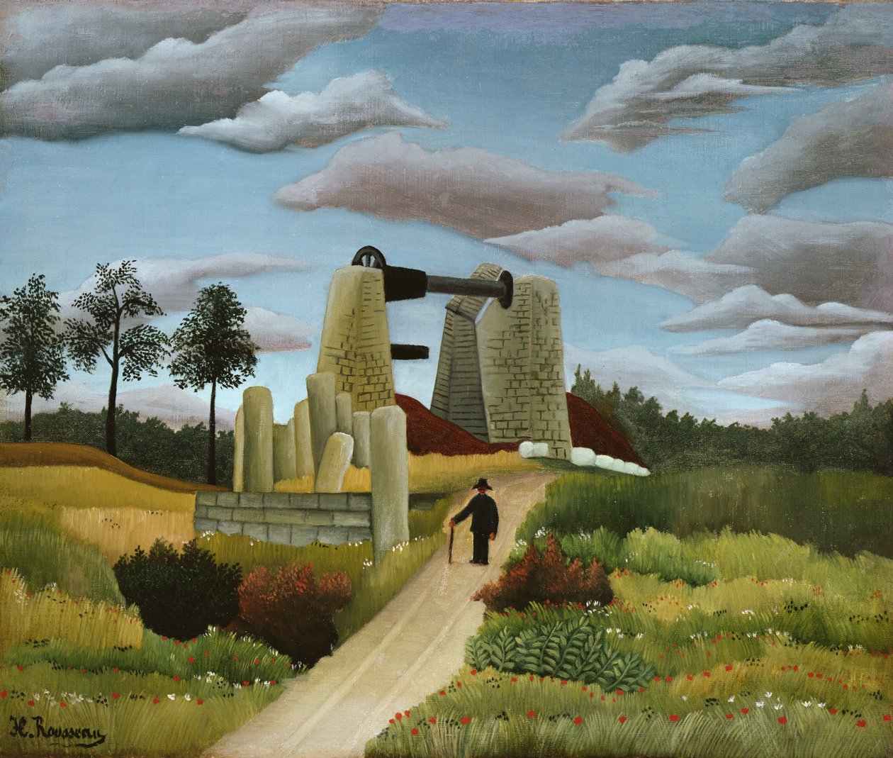 A Kőbánya alkotó: Henri Rousseau