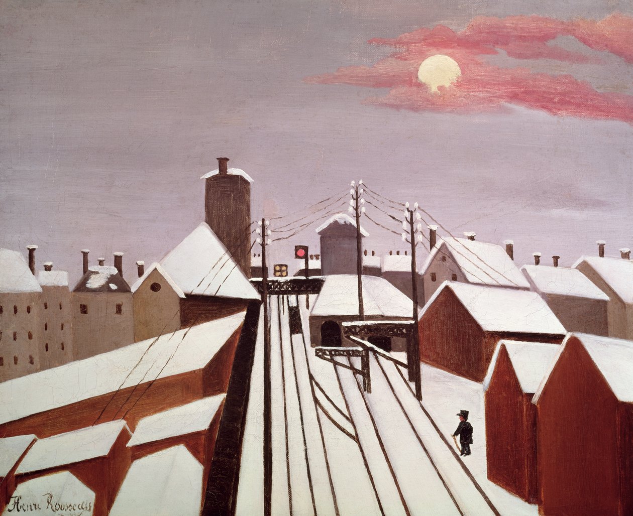 A vasút alkotó: Henri Rousseau