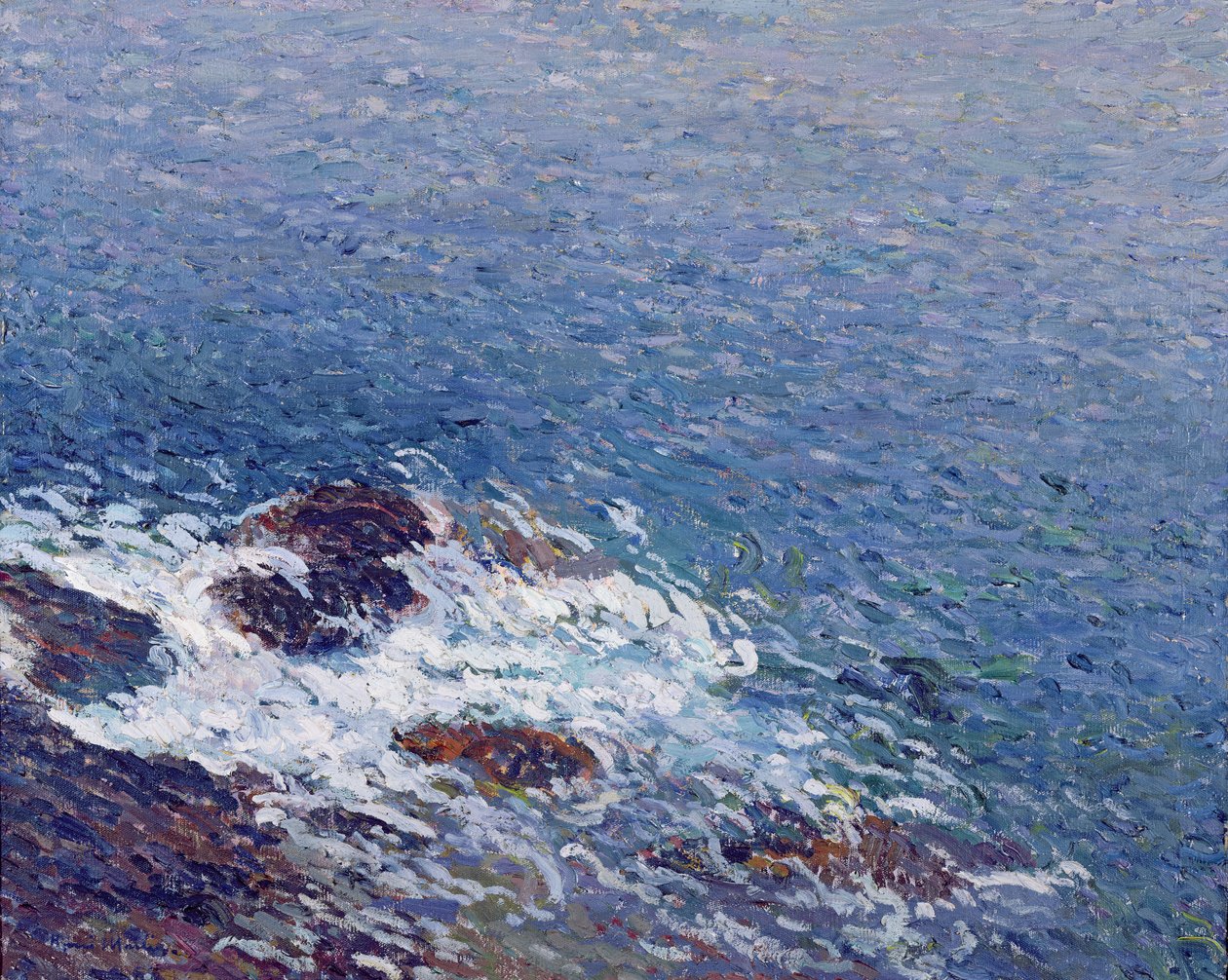 Este Collioure-ban alkotó: Henri Martin
