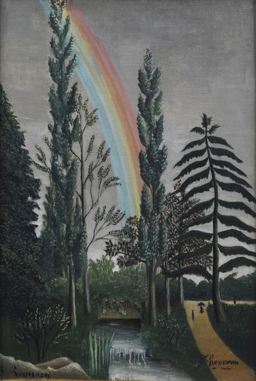 A Daumesnil -tó alkotó: Henri Rousseau