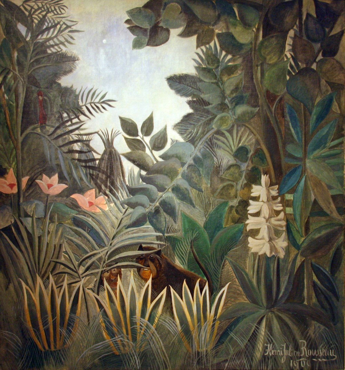Az Egyenlítői dzsungel alkotó: Henri Rousseau