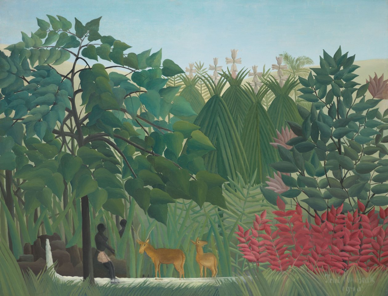A vízesés alkotó: Henri Rousseau