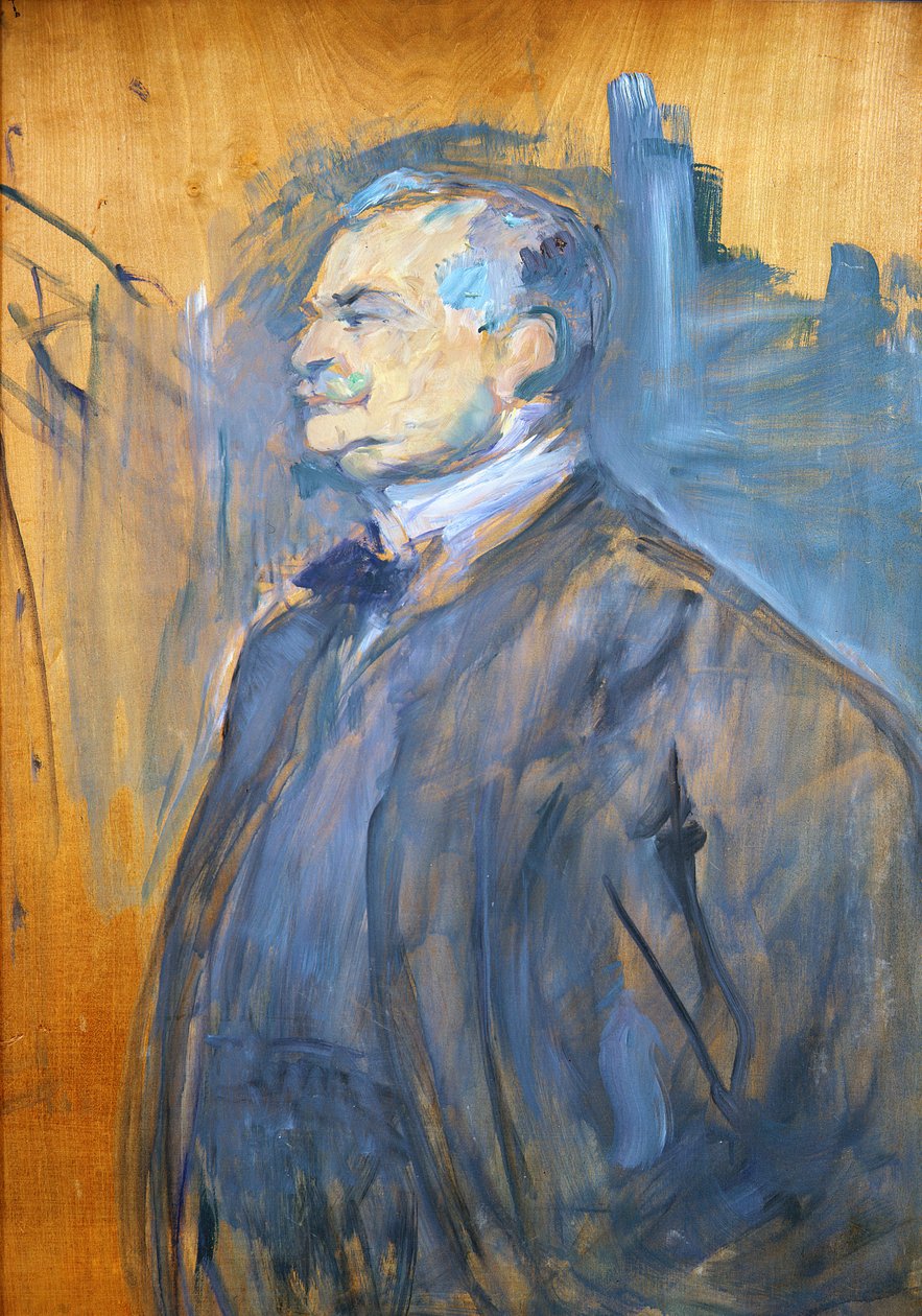 M. Manzi portréja (panel) alkotó: Henri de Toulouse Lautrec