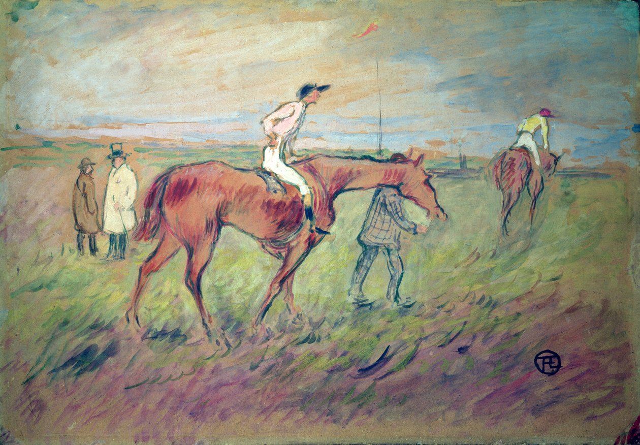 A versenyeken alkotó: Henri de Toulouse Lautrec