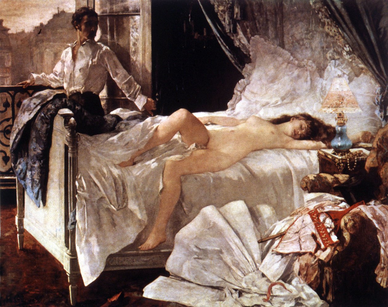 Rolla alkotó: Henri (after) Gervex