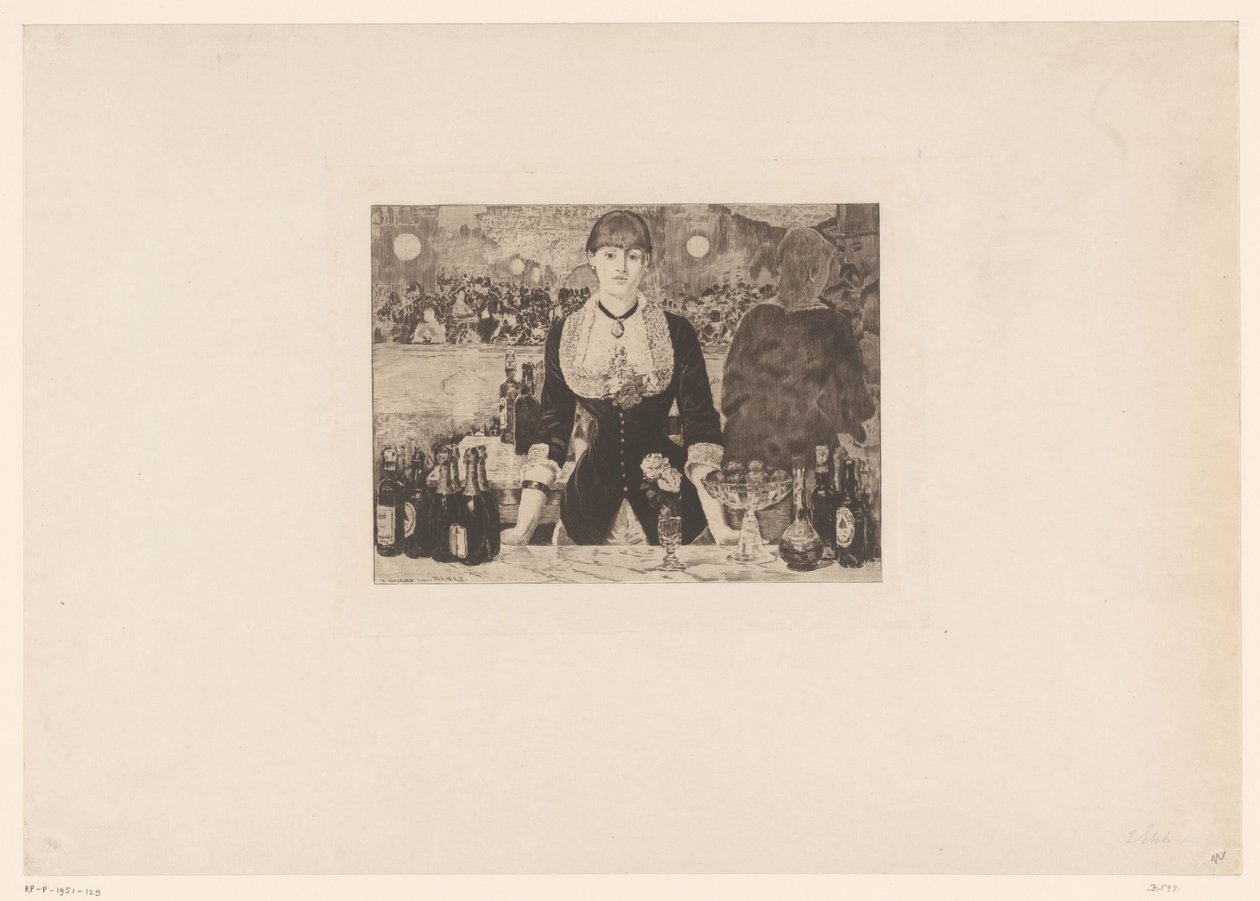 Bár Folies-Bergère-ben alkotó: Henri Charles Guérard