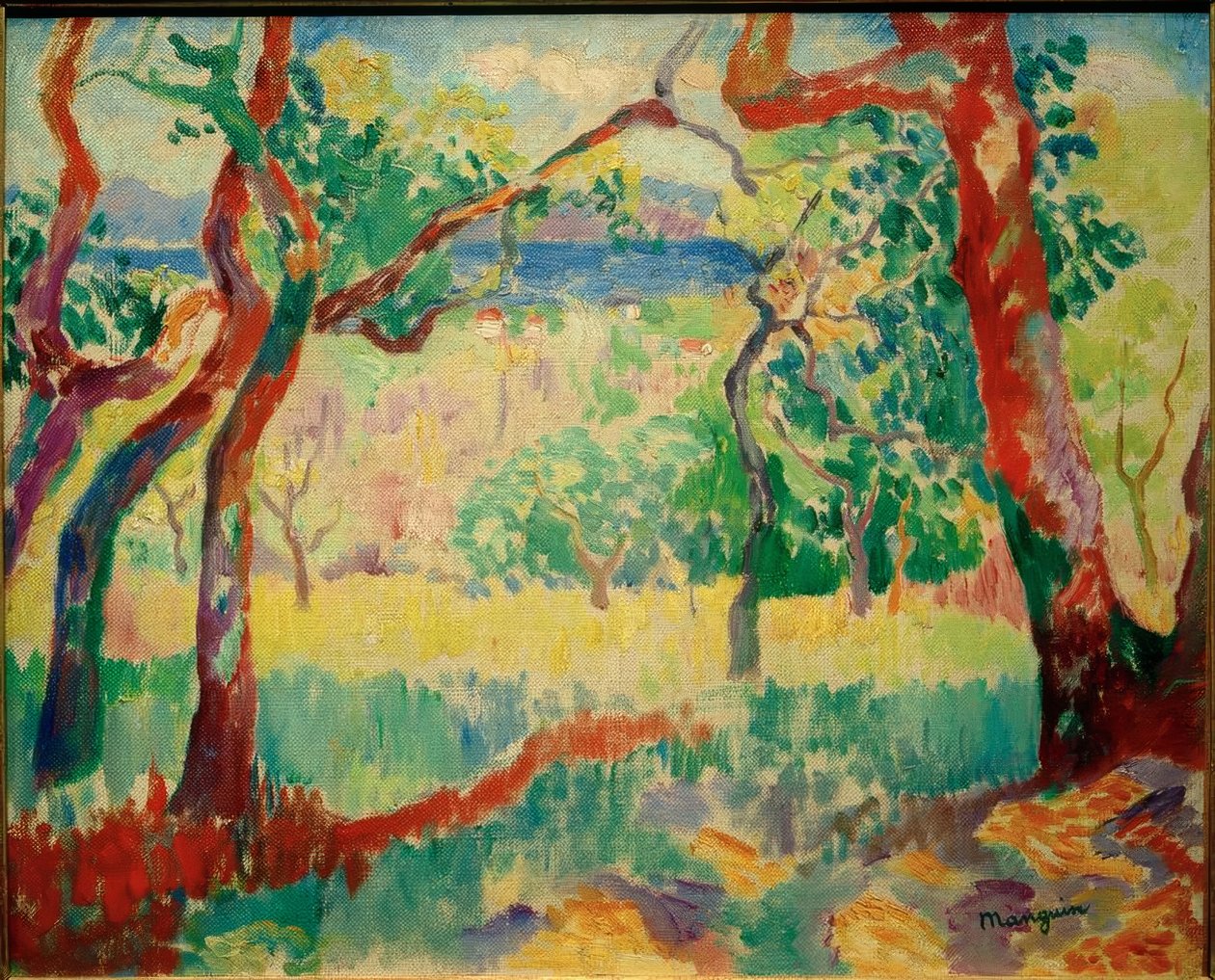 Le Vallon, A villa Demière alkotó: Henri Charles Manguin