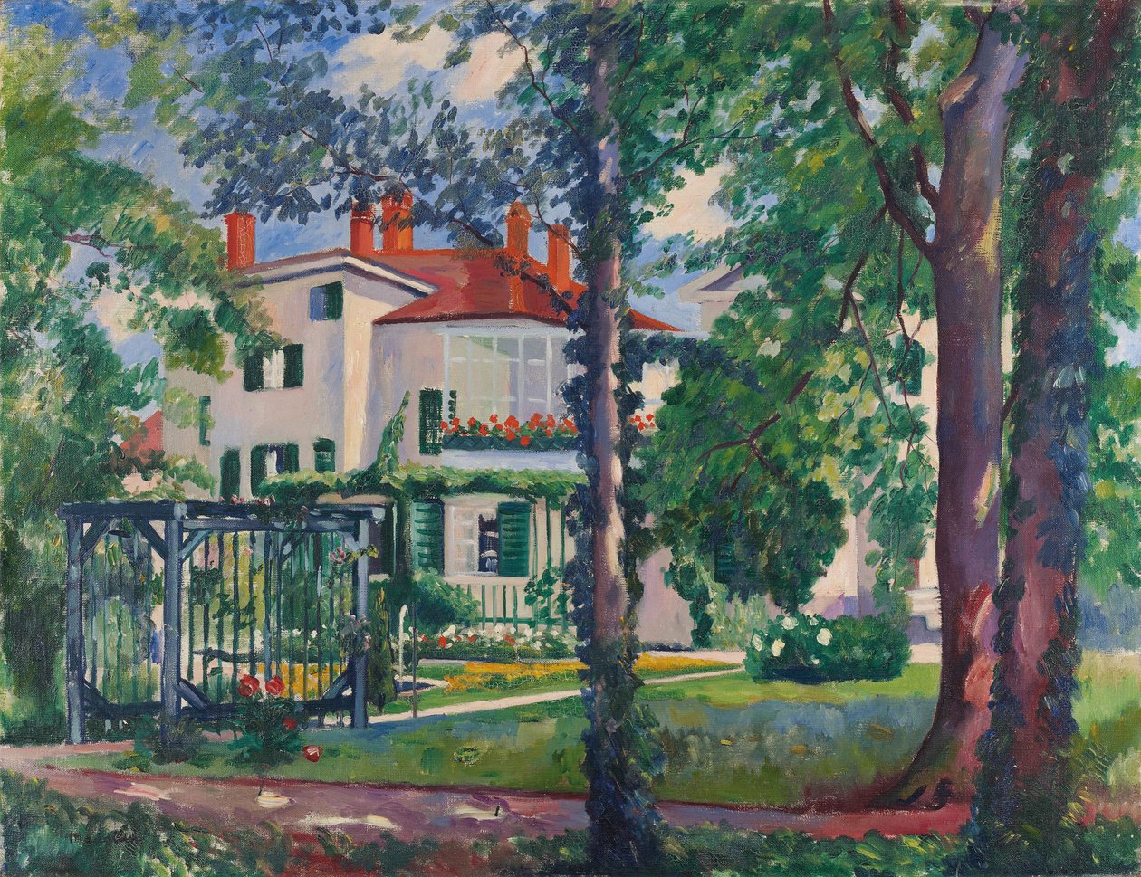Villa Flora, Winterthur, 1912. alkotó: Henri Charles Manguin