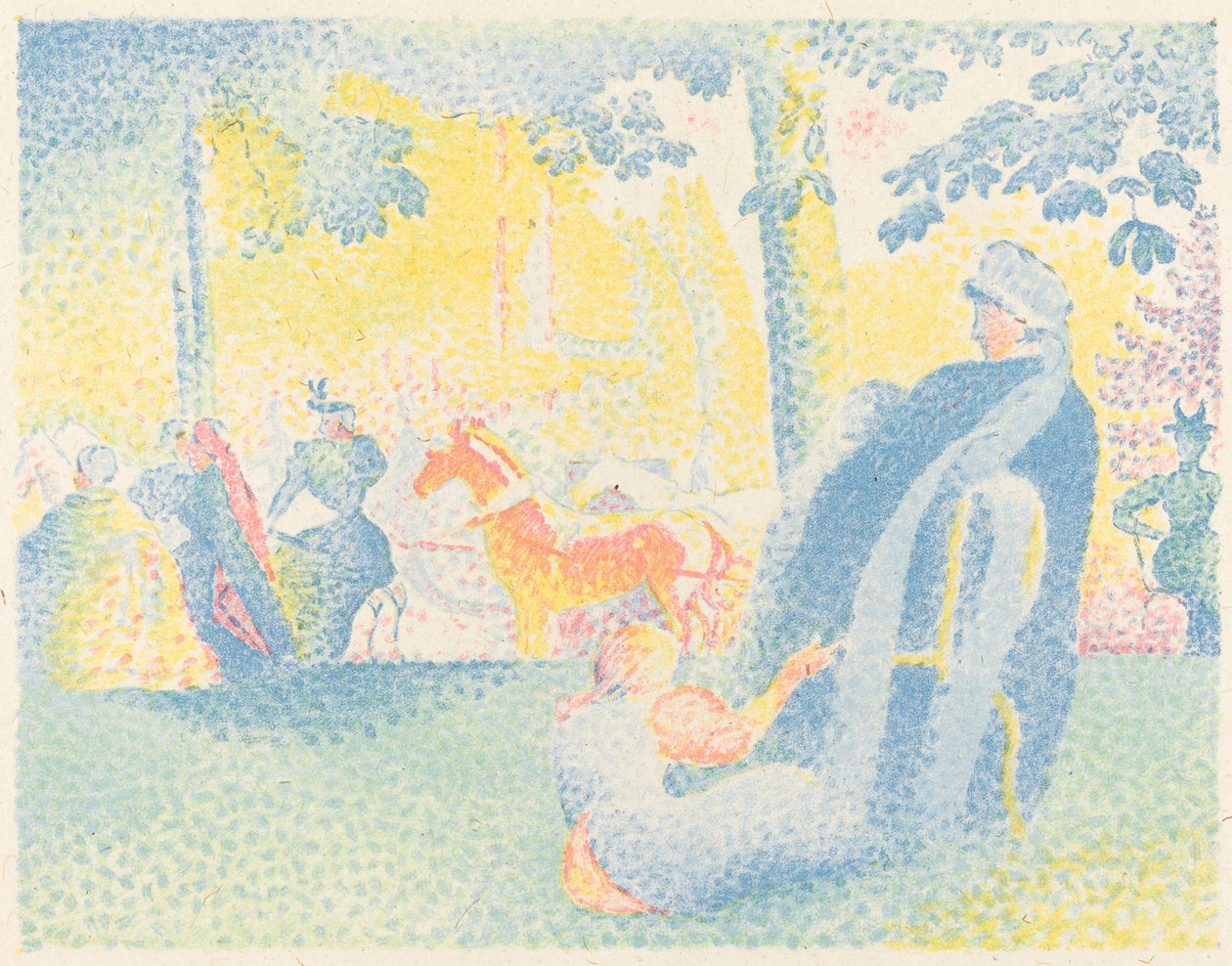 A Champs-Elysees alkotó: Henri Edmond Cross