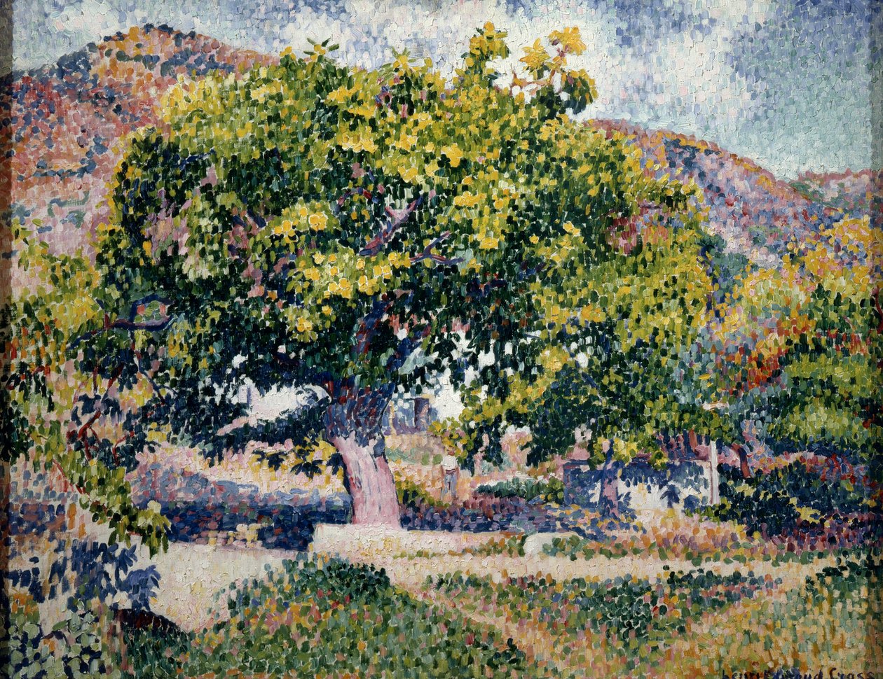 A házam mellett, 1906. alkotó: Henri Edmond Cross