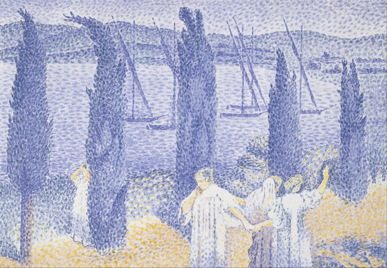 A sétány alkotó: Henri Edmond Cross
