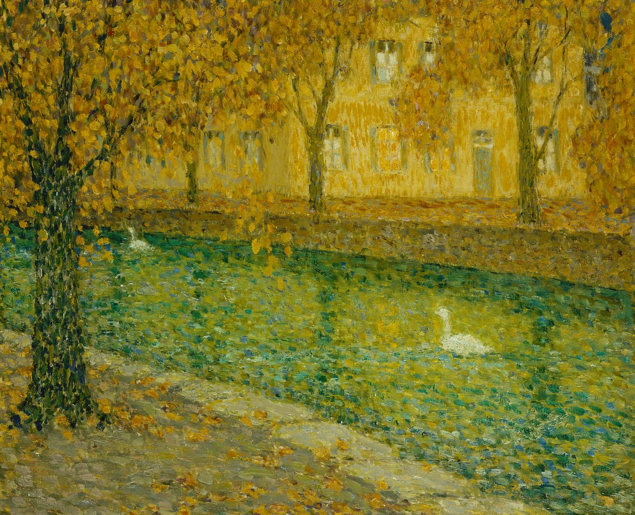 A csatorna, Annecy alkotó: Henri Eugene Augustin Le Sidaner