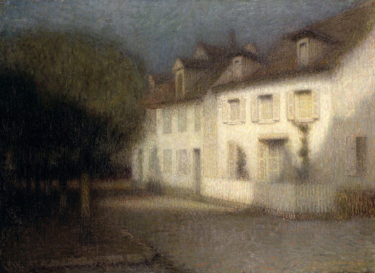 A ház, 1900 alkotó: Henri Eugene Augustin Le Sidaner