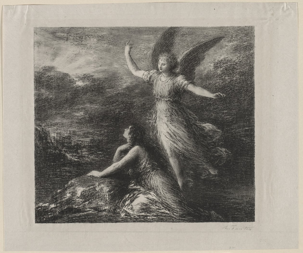 Paradicsom és a Peri alkotó: Henri Fantin Latour