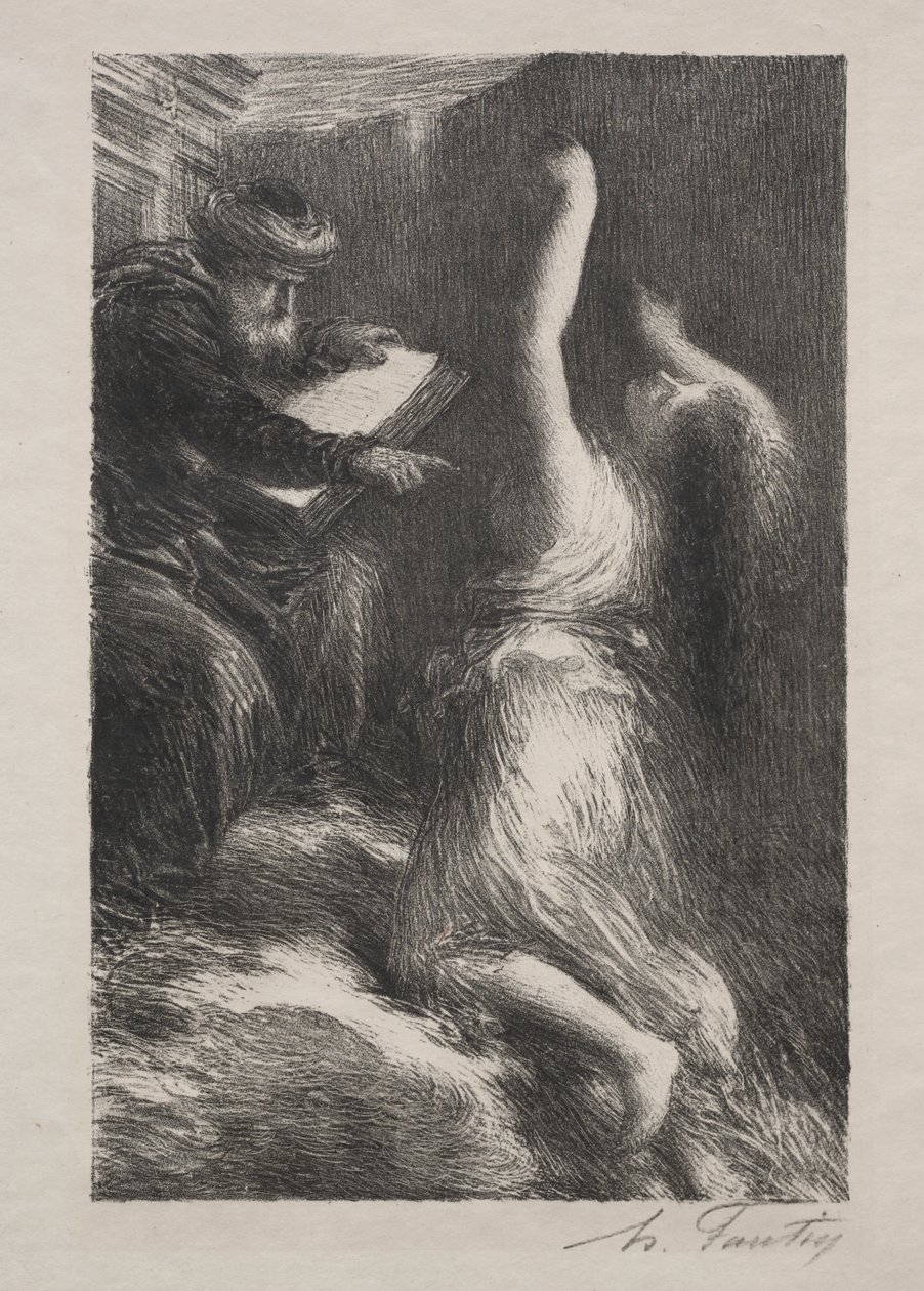 Parsifal, II. felvonás: Kundry felidézése alkotó: Ignace Henri Jean Fantin Latour