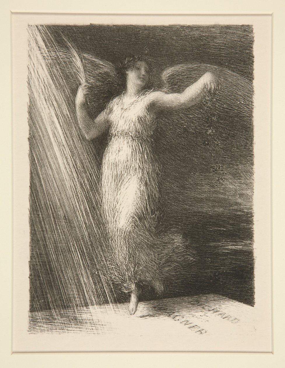 R? fátyol (Hajnal) alkotó: Ignace Henri Jean Fantin Latour