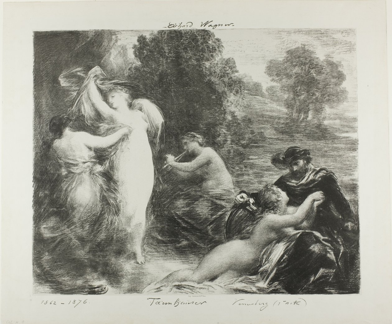 Tannhäuser: Venusberg alkotó: Ignace Henri Jean Fantin Latour