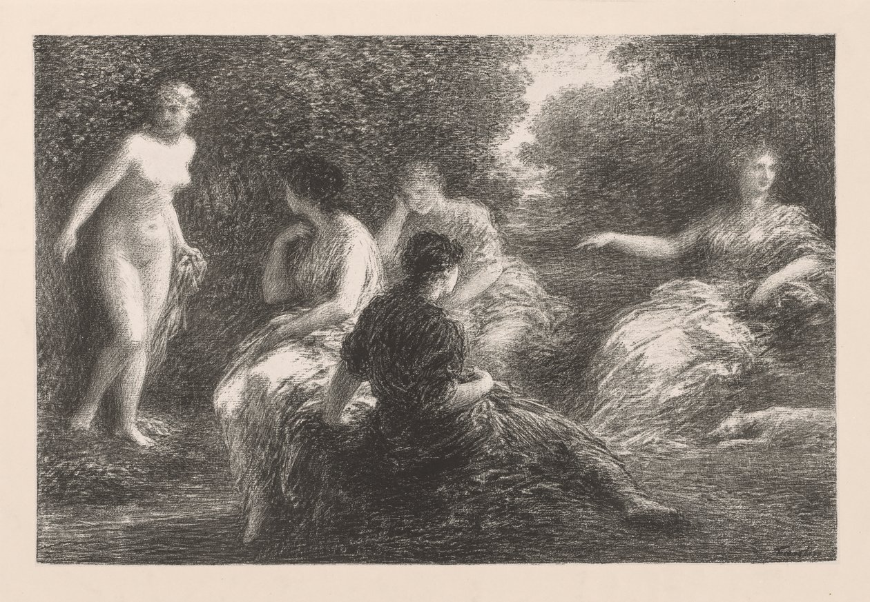 A fürdőzők alkotó: Ignace Henri Jean Fantin Latour